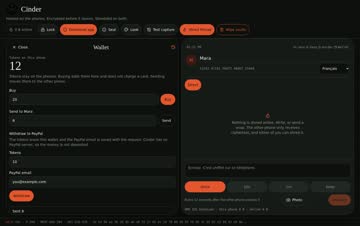 Games screen
